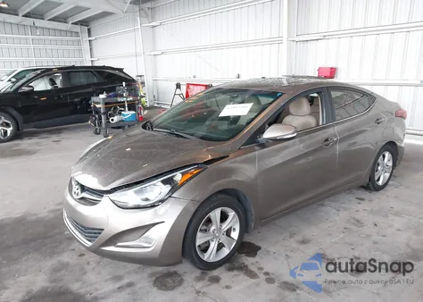 2016 Hyundai Elantra Value Edition from USA, damaged, VIN 5NPDH4AE7GH673733